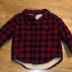Baby Gap | Flannel/Sherpa Coat
